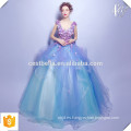 Vestido de novia de color elegante elegante estilo elegante China Vestido de boda de encargo OEM vestido de bola